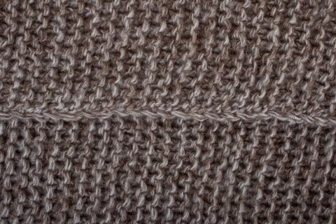 Woolen knitted background Stock Photos
