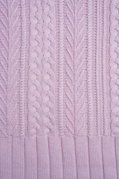Woolen knitted sweater Foto stock