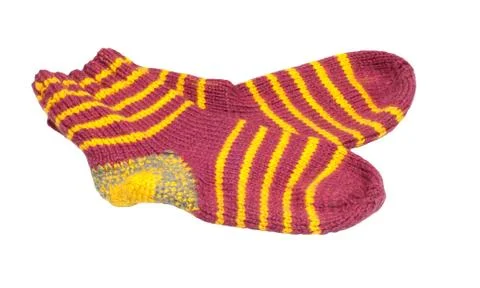Woolen socks. Stock Photos