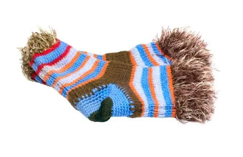 Woolen socks. Stock Photos