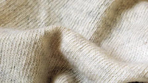 Woolen Texture Fabric Background Stock Footage 99583104