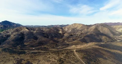 Woolsey Fire Aftermath Stock Footage 99612905