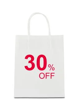 The word 30% off Stock Photos