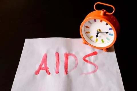 Word aids text Stock Photos