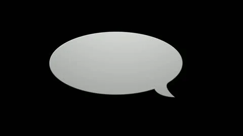 Word balloons Stock Footage 12424119