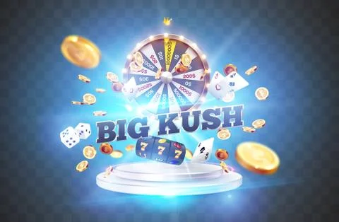 The word Big Kush Stock Illustration