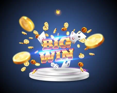 The word Big Win Stock Illustration