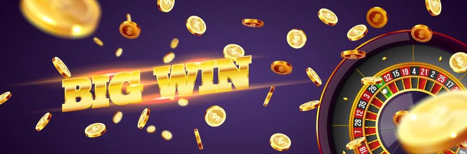 The word Big Win Stock Illustration