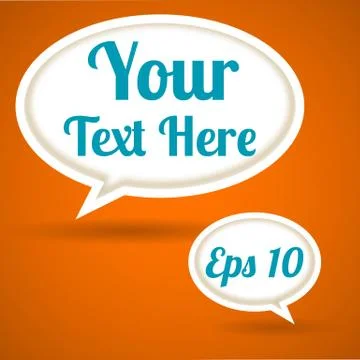 Word Bubble Background Stock Illustration