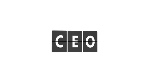 Word CEO on Flip Board Stock Footage 301505846