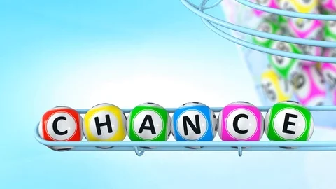 The word CHANCE Stock Footage 95722072