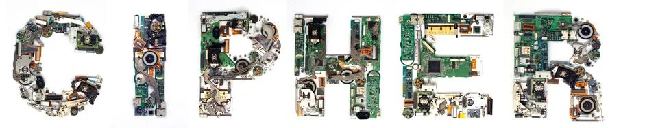 The word    CIPHER Stock Photos
