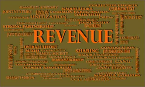 Word cloud abstract background for commercial education purpose. Stock Illustration