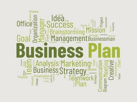 Word cloud background concept for Strategic transition. Business planning p.. Stock Illustration