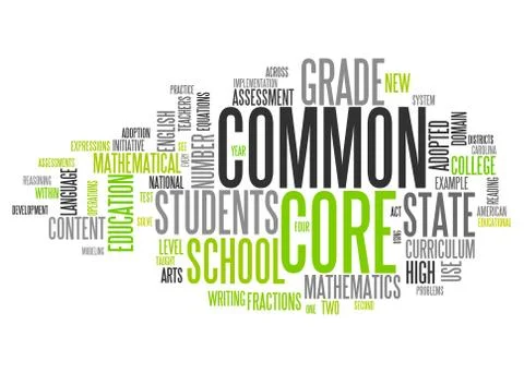 Word Cloud Common Core イラスト素材