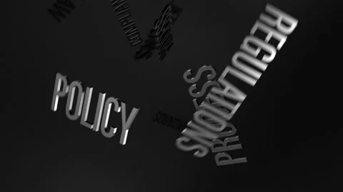 Word cloud flying of Security Compliance Standard Stock-Footage 171051227