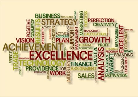 Word cloud Stock Illustration