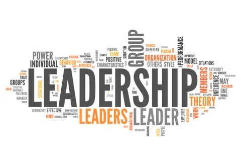 Word cloud leadership イラスト素材