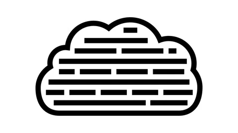 Word cloud nlp line icon animation Stock Footage 326125378