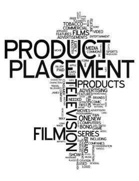 Word Cloud Product Placement Stock Illustration