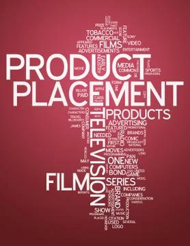 Word Cloud Product Placement Stock Illustration