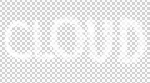The word cloud is spelled out in a wispy, white Stock Illustration