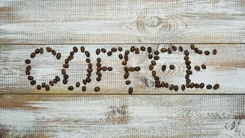 Word "Coffee" Stock Footage 169523237