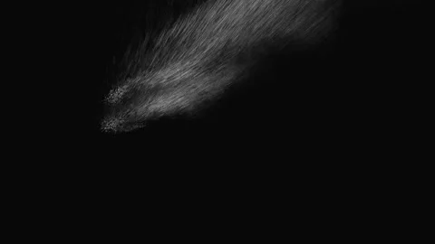 The word coming written in white letters with a dynamic motion blur trailin.. Stock Footage 343576642