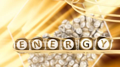 The word ENERGY Stock Footage 95758168