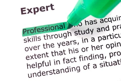 The word Expert Stock Photos