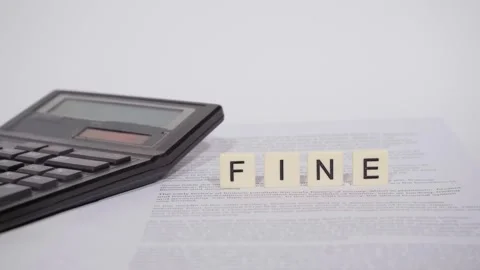 Word FINE Vídeo Stock 297751546