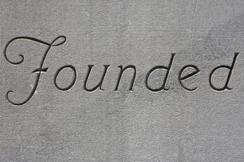 Word founded Stock Photos