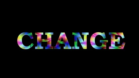 Word on a green screen, black texture, animation 4K Stock-Footage 99149950