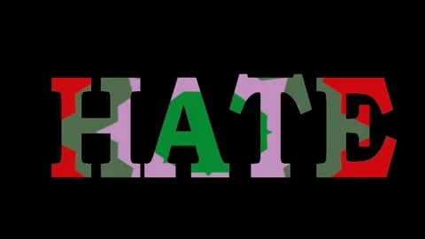 Word on a green screen, black texture, animation 4K Stock-Footage 99149980