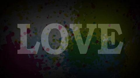 Word on a green screen, black texture, animation 4K Stock-Footage 99149991