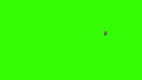 Word on a green screen, black texture, animation 4K Stock-Footage 99314047