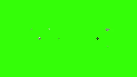 Word on a green screen, black texture, animation 4K Stock-Footage 99314080