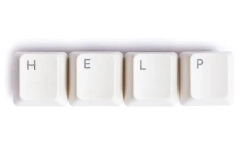 The word help Stock Photos