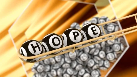 The word HOPE Video stock 95726910