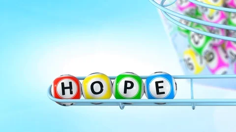 The word HOPE Stock Footage 95726927