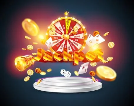 The word Jackpot Stock Illustration