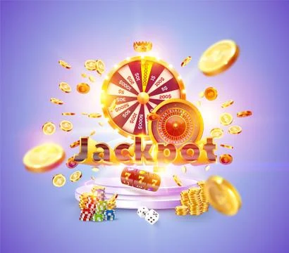 The word Jackpot Stock Illustration