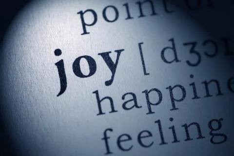 Word of joy Stock Photos