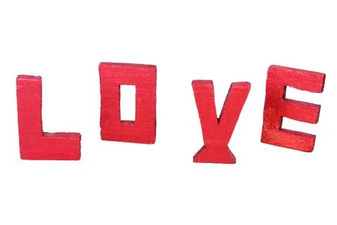 Word love Stock Photos