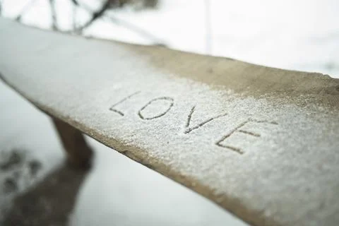 Word LOVE Stock-Fotos