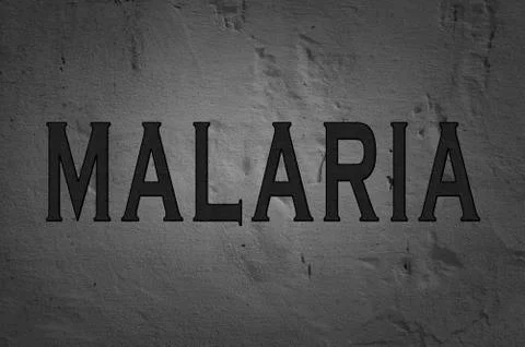 Word Malaria Stock-Fotos