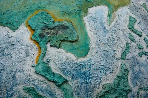 Word map old statue Foto stock