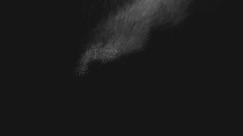 The word moon written in a stylish white handwritten brush font Stock Footage 343576728