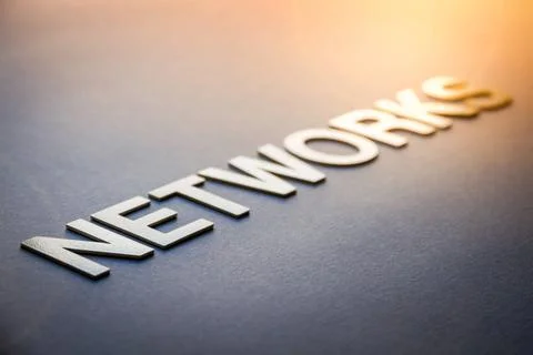  Word networks written with white solid letters Word networks written with... Foto stock