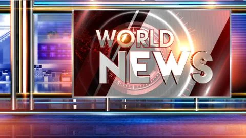 Word new Virtual studio Illustrazione stock